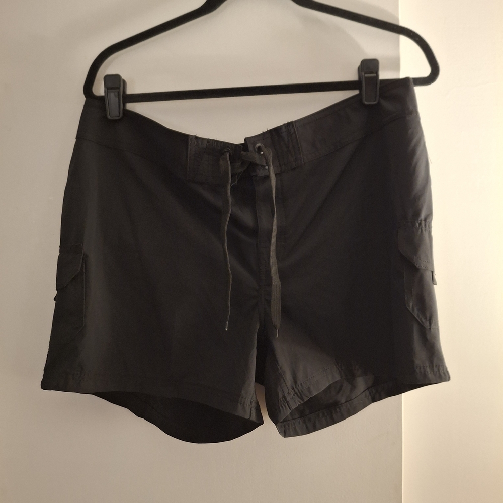 Kanu Surf Black Women's Cargo Shorts
